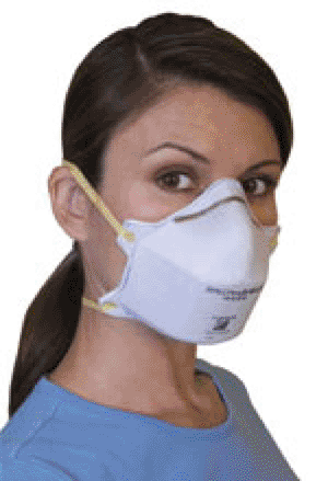 Image: The SpectraShield 9500 surgical respirator (Photo courtesy of Nexera Medical).